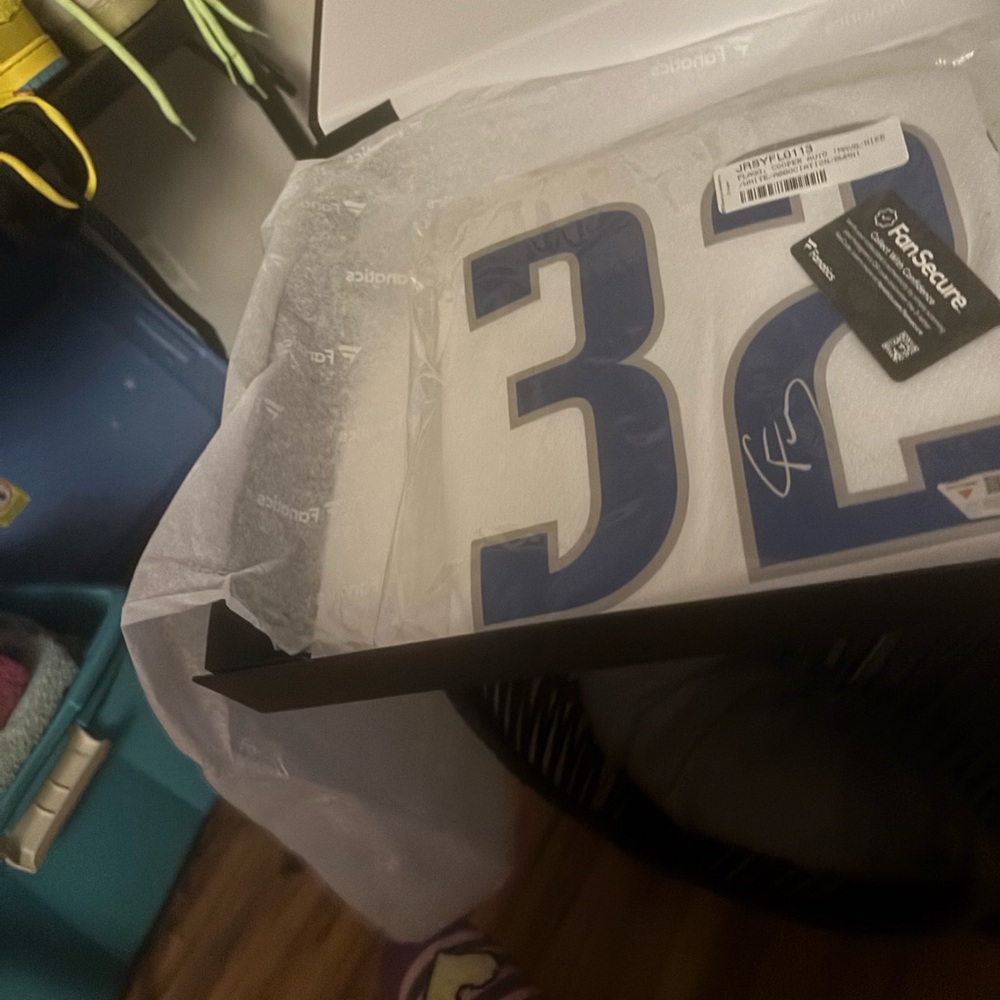 2025 Cooper Flagg autographed white jersey